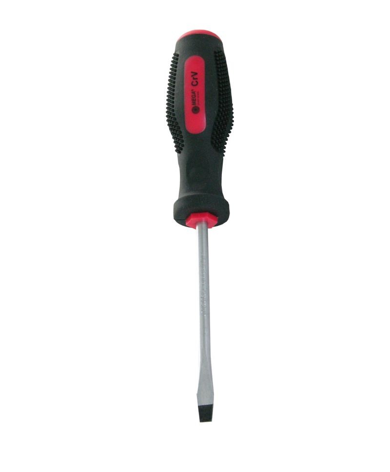 FLAT SCREWDRIVER 8 X 200MM, "HEDGEHOG HANDLE" CRV code:10048