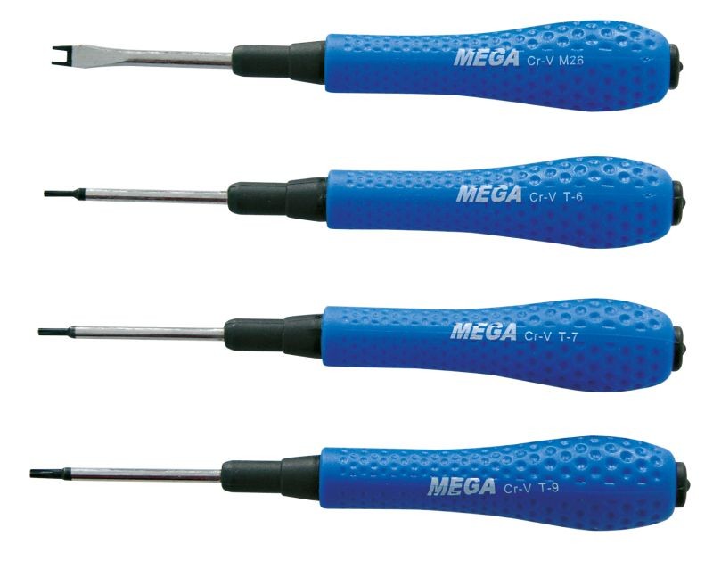 PRECISSION SCREWDRIVERS 4PCS SET code :10224