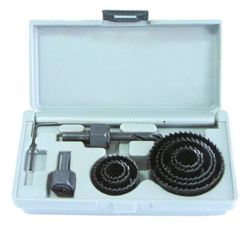 НАБОР ПИЛЫ ДЛЯ ОТВЕРСТИЕ 11 ШТ. - 19-64 MM код : 26409