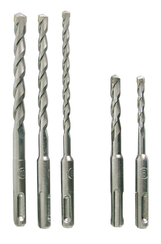 SDS ПЛЮС  СВEРЛА ПО БЕТОНУ (5,6*110ММ; 8,10,12*160MM) - НАБОР 5ШТ code:81005A