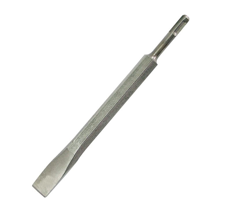 CHISEL WITH SDS PLUS 17X250MM PLAT 2CM  PLASTIC  BLUE WALLET code:81702