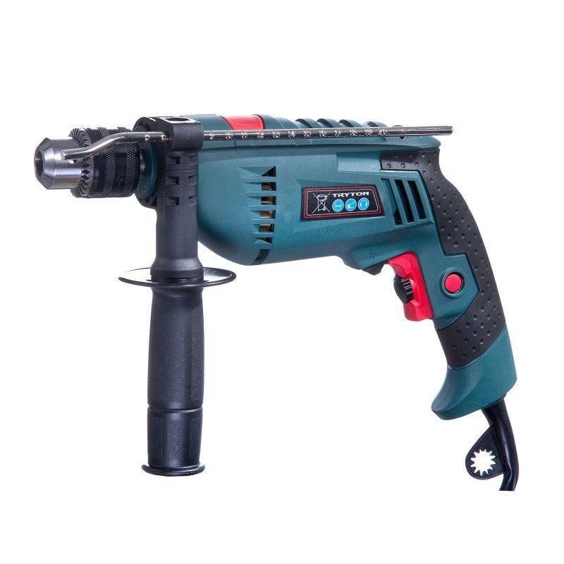 IMPACT DRILL 710W, KEY CHUCK 13MM L/R TRYTON TDW710