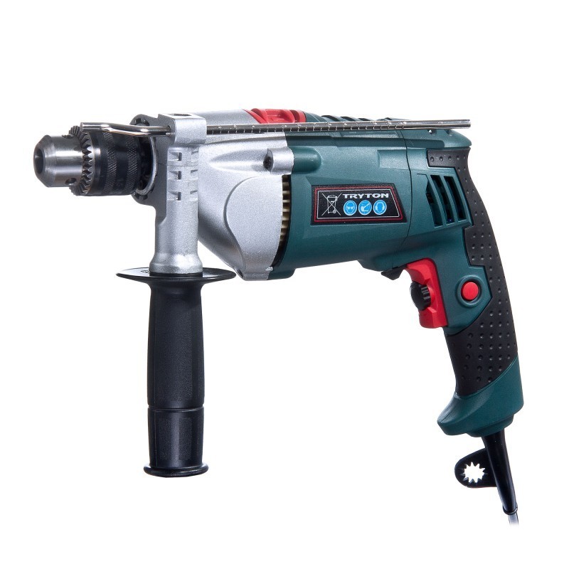  IMPACT DRILL 1050W, KEY CHUCK 13MM L/R TRYTON TDW1050A