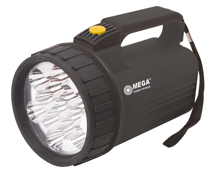 13XLED РУЧНОЙ ФОНАРЬ 4XD ЧЕРНЫЙ MEGA код :51022