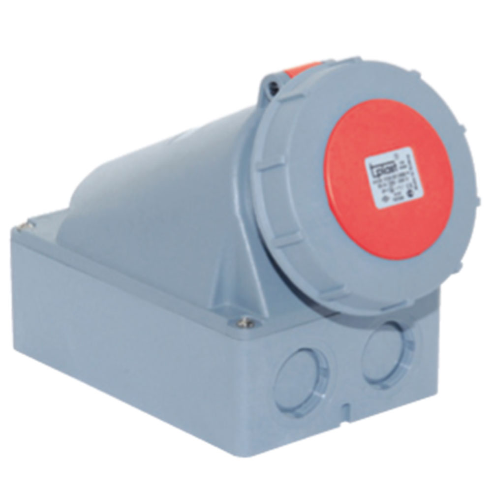 5x63A / IP 67 - Розетка для поверхностного монтажа код 3134-307-1600 TP ELECTRIC