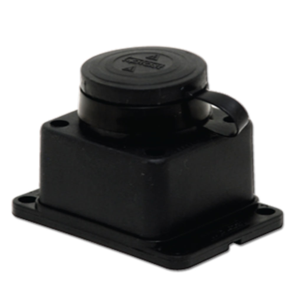 1x16A - Kauçuk Duvar Prizi code 3101-306-0300 TP ELECTRIC