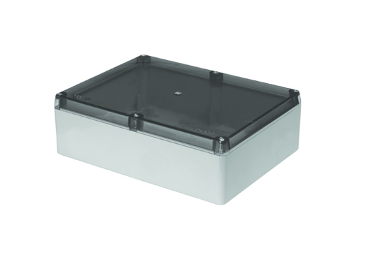 210x280x90 - Transparent Cover (IP67) (without cable entry) code 3310-215-0100D TP ELECTRIC