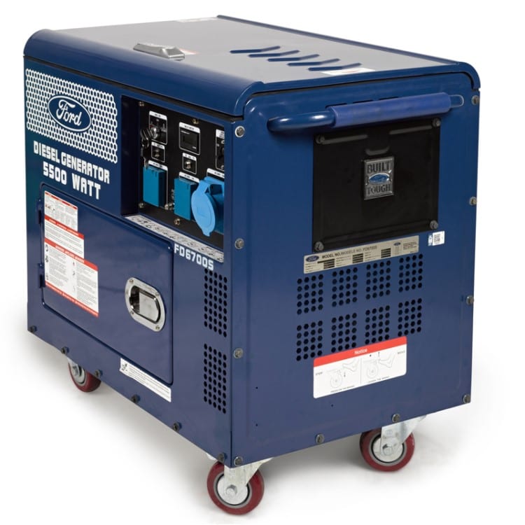 5 KW DIESEL GENERATOR  380V FORD FD6700S-T