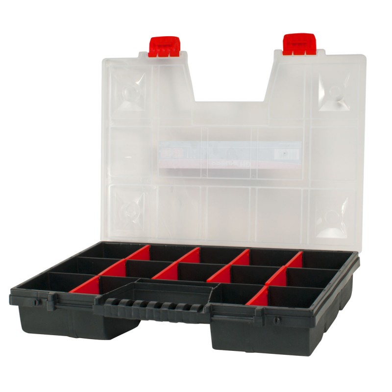 STORAGE BOX 19, HANDLE, 11 PART., 35X155X195, PROLINE 35702