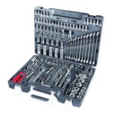 217 PC SOCKET SET 1/2"  3/8" AND 1/4" DRIVE CRV PROLINE 58217