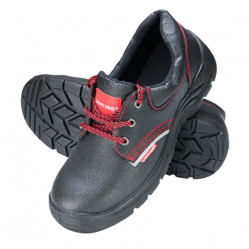 SHOES, LEATHER, BLACK, S1 SRC, "44", CE, LAHTI PROFIX CODE LPPOMA44