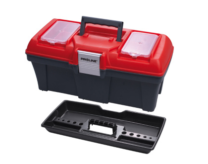 TOOL BOX WITH ALU LOCKS 16" 398*200*186 PROLINE 35716