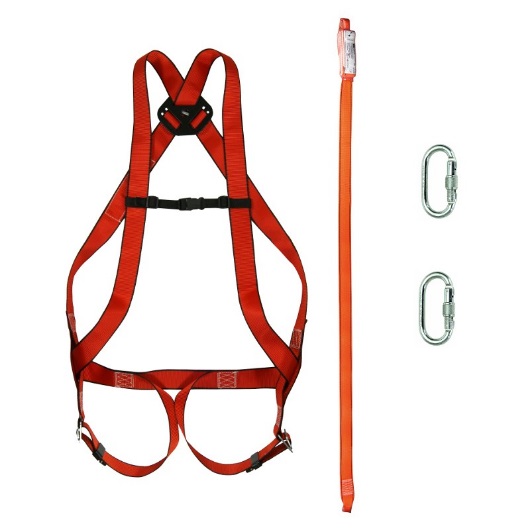 WORK ON HEIGHT KIT, HARNESS, ABSORBER, CONNECTORS, CE, LAHTI PROFIX L8060100