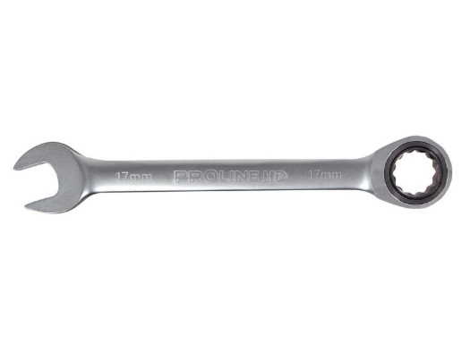 COMBINATION SPANNERS WITH RATCHET- 17 MM PROLINE PROFIX Code 35477