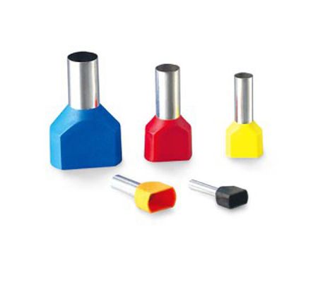 2x6,0mm2 ИЗОЛИРОВАННЫЕ КАБЕЛЬНЫЕ НАКОНЕЧНИКИ-ЗЕЛЕНЫЙ TRM CY-6,0 