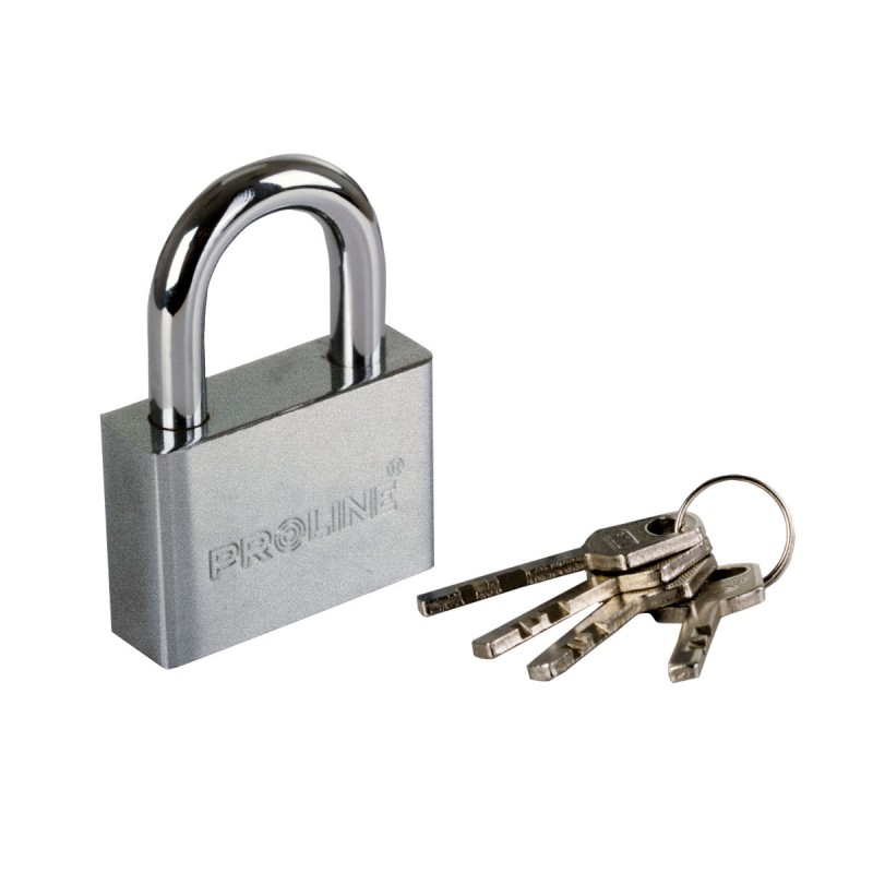 REINFORCED CAST IRON PADLOCK 60MM HARD. EL. KEY PROLINE 24860