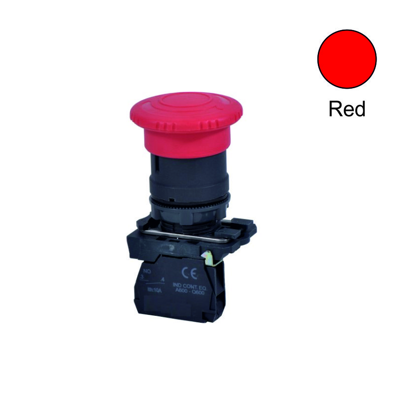 22mm Emergency Push Button 1NC Weiller WL5-AC42