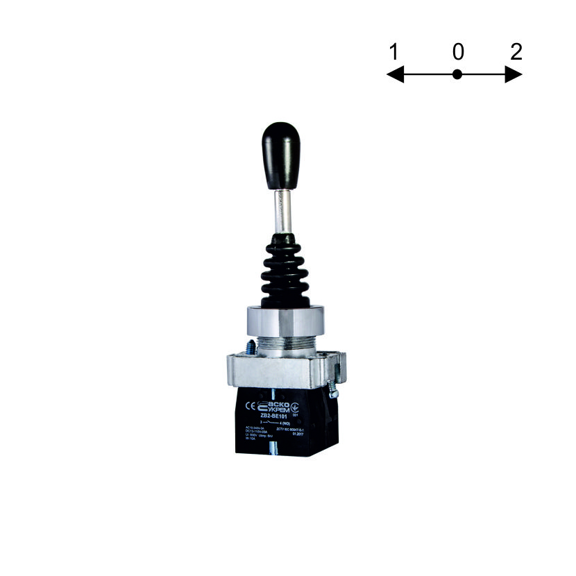 Джойстик кнопка 22мм 1NO+1NO Weiller  WL5-PA22 ( LAY5-PA22 )
