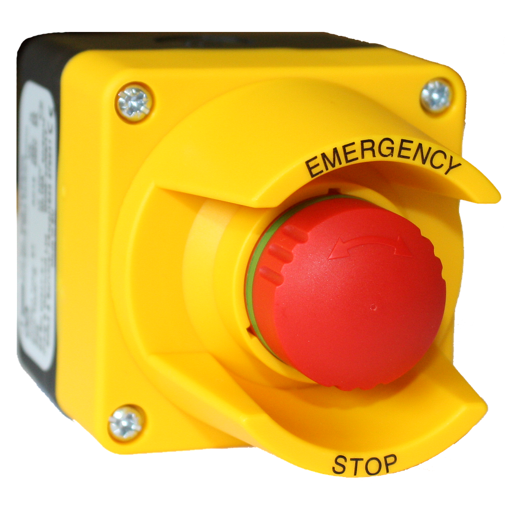 1  отверстия Аварийная кнопка с коробкой 1NC Weiller WL9-BX542KAS