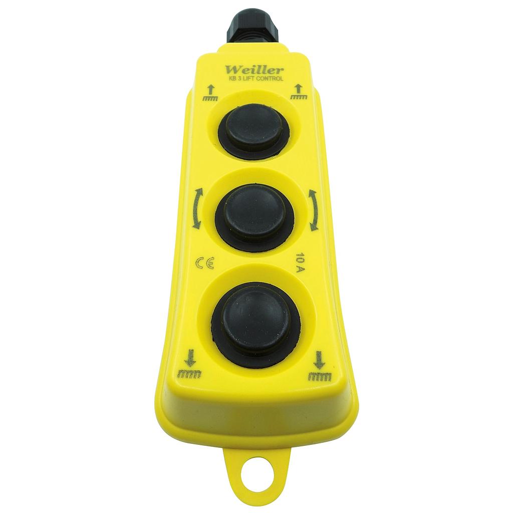 Lift Control Boxes 3 WAYS + 2 CONTACT 10A Weiller WLB-3 (KB-3)