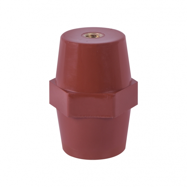 M10  h 60mm RED Resinous Insulator AKMI-1060B