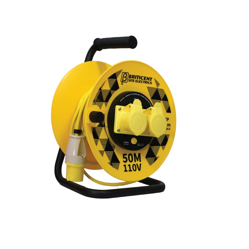 50M 110V Кабельные катушки 16A DETA SE1040