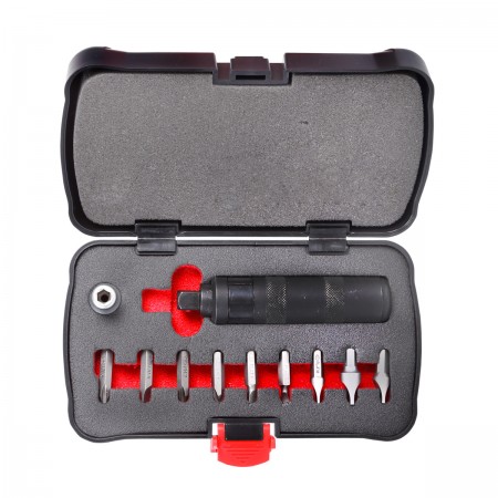 IMPACT SCREWDRIVER SET, 9PCS, PROLINE 10016