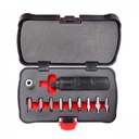 IMPACT SCREWDRIVER SET, 9PCS, PROLINE 10016