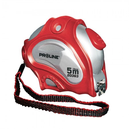 ИЗМЕРИТЕЛЬНЫЕ ЛЕНТЫ -5M/19 MM, С РЕЗИНОВЫМ ДЕРЖАТЕЛЕМ PROLINE 20365