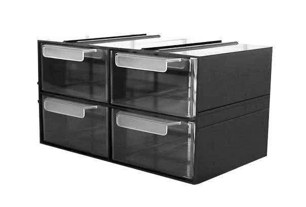 Коробка для хранения части ОРГАНИЗАТОР С РУЧКОЙ 4 DRAWERS  125*230*140 MM PROFIX 35804