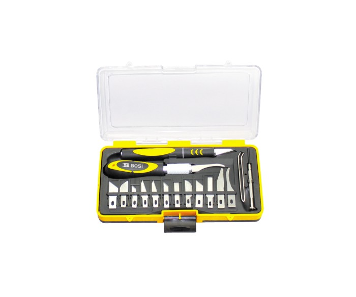 16ədəd oyma bıçağı dəsti BOSI BS529245