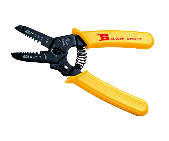 0.6-2.6mm КЛЕЩИ ДЛЯ СНЯТИЯ ИЗОЛЯЦИИ, BOSI BS442204