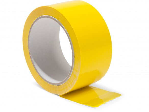 PACKING TAPE YELLOW, BR=50MM, L=50M CODE 49050