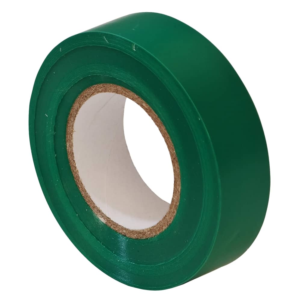 ИЗОЛЯЦИОННАЯ ЛЕНТА 19MMx0,13MMx10 ярдов (зеленая)  TORK TPVC-19GN/Globe 0016