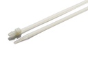 130X4,8 Push-Mount Cable Ties (White) TORK TKBD-130S