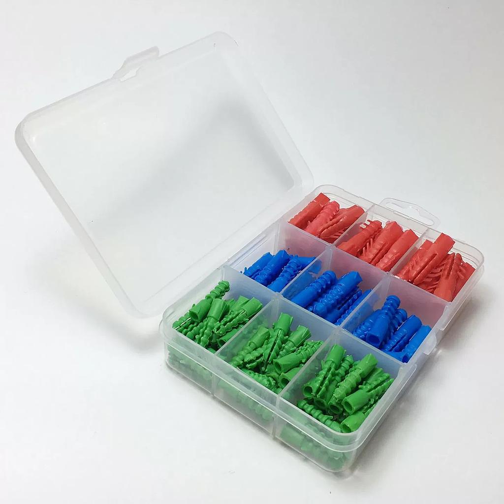 120 pcs Plastic Anchors set Bauhaus 60816070