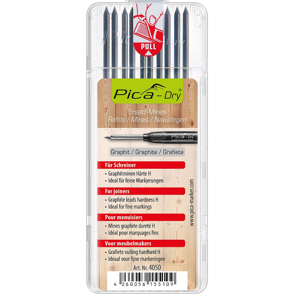 DRY Refill-Set for Joiners and carpenters Box of 10 leads (for 3030) Pica 4050