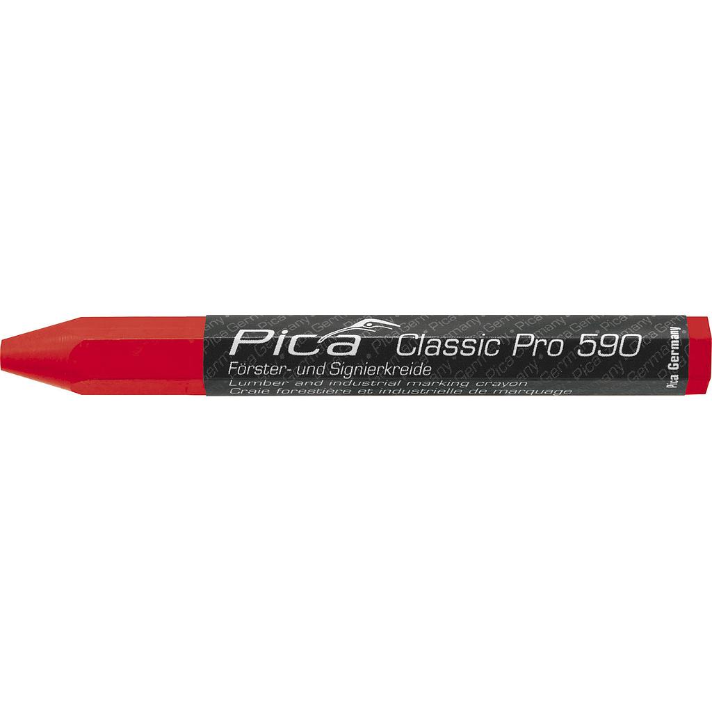 Lumber crayon PRO, 12x120mm, red Pica 590/40
