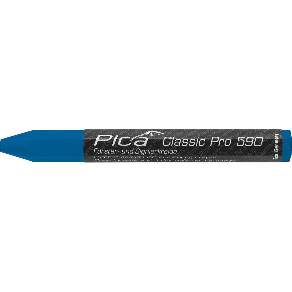Lumber crayon PRO, 12x120mm, blue Pica 590/41