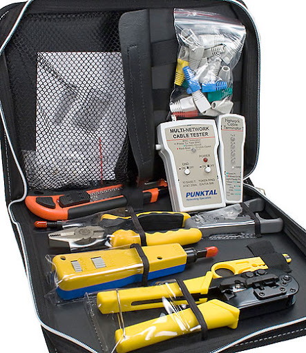 43-PIECE Network UTP/ STP Twisted Pair Maintenance Kit  GOLDTOOL  TTK-1230