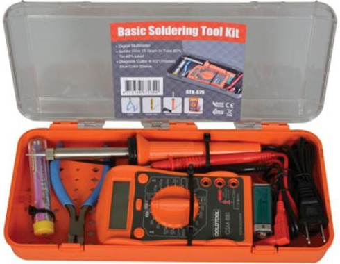Lehimləmə alətləri dəsti  GOLDTOOL GTK-079