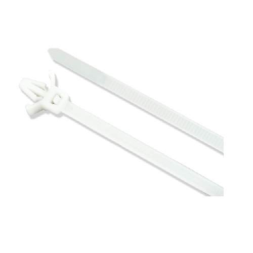 110x3,6mm Push Mount Cable Ties White Pemsan DK.03.303