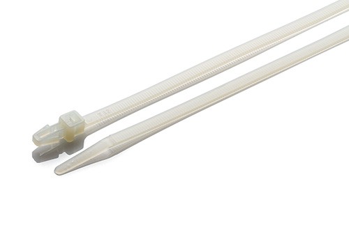 165x3,6mm Push Mount Cable Ties White Pemsan DK.06.306