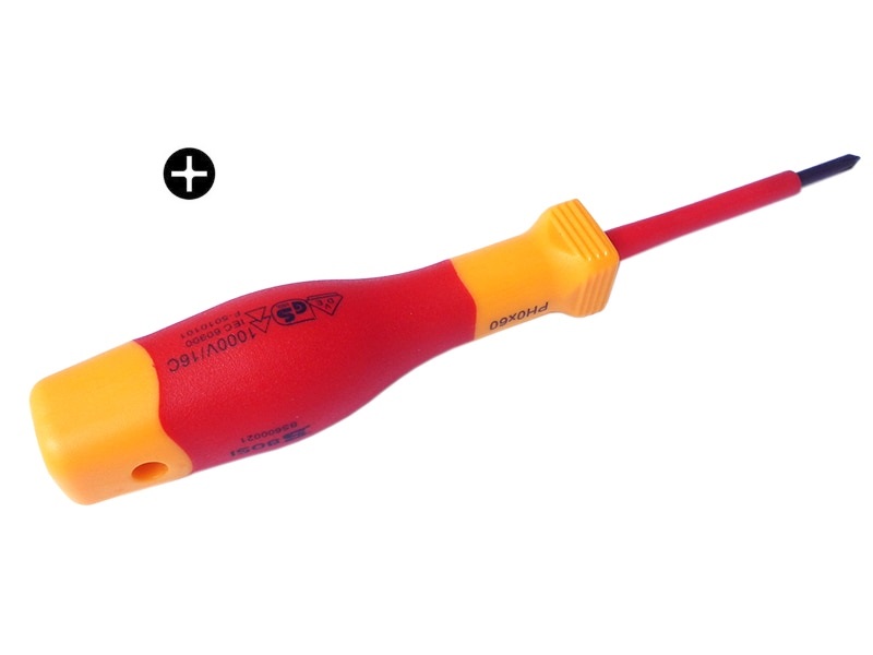 100mm PH2 1000V VDE Screwdriver Phillips BOSI BS600023