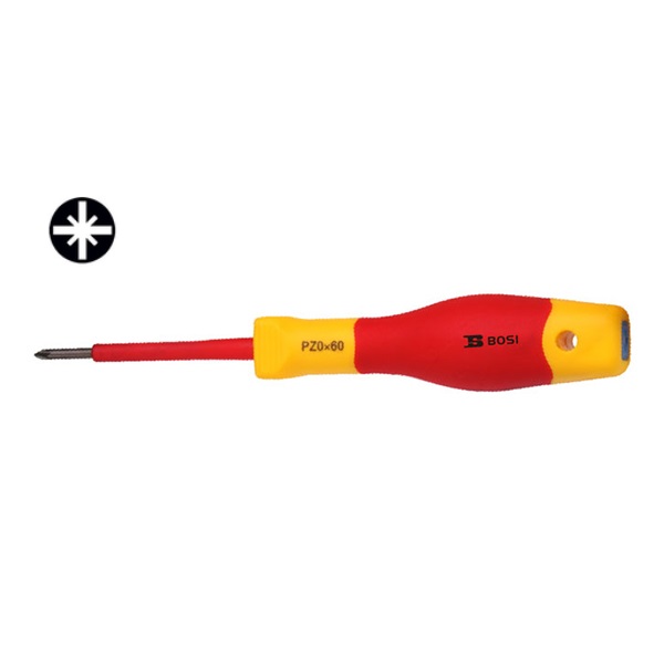 100mm PZ2 1000V VDE Screwdriver Pozidriv BOSI BS600027