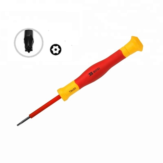 50mm T8 1000V VDE Screwdriver Torx BOSI BS600061