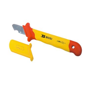 28*170mm 1000В VDE  Нож для зачистки проводов  BOSI BS600206