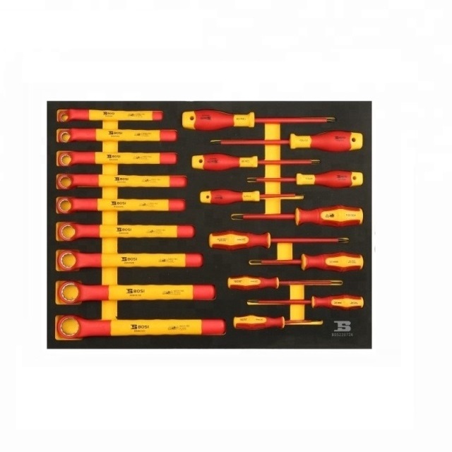 20pcs 1000V VDE Wrench Set BOSI BS522072A