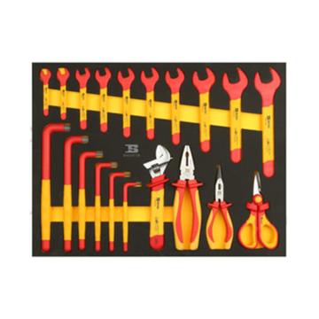 20pcs 1000V VDE Plier and Tool Set BOSI BS522072B