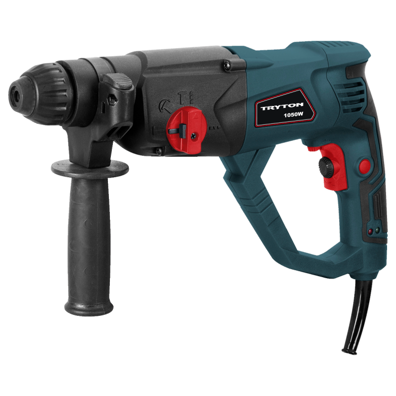 ELEKTRİKLİ ÇƏKİC DREL 1050W, SDS+, 4 FUNKSİYALI , BMC, AKSESUARLAR TRYTON TMM1050K